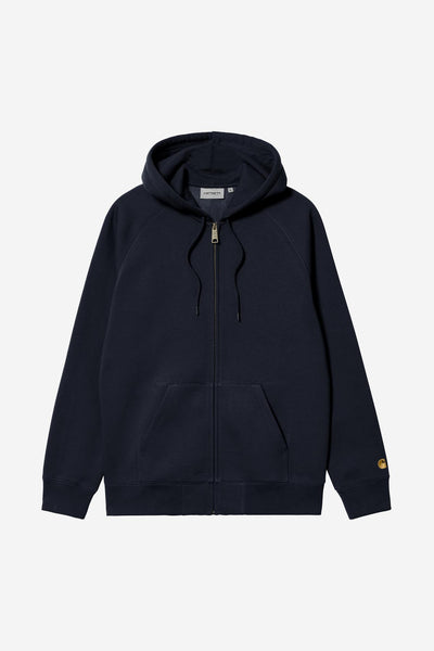 Carhartt WIP Hooded Chase Jacket - Navy