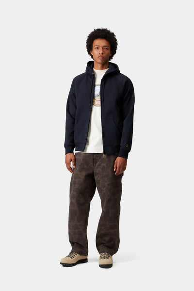 Carhartt WIP Hooded Chase Jacket - Navy