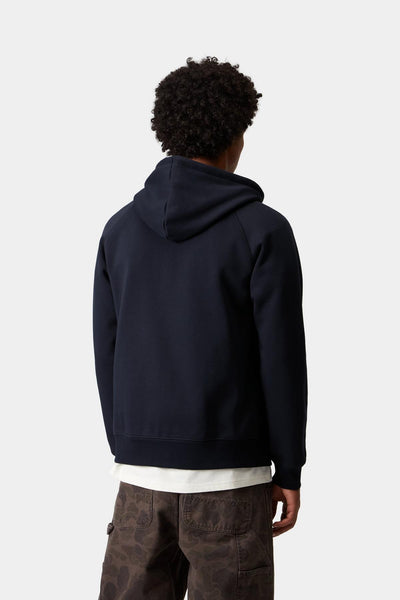 Carhartt WIP Hooded Chase Jacket - Navy