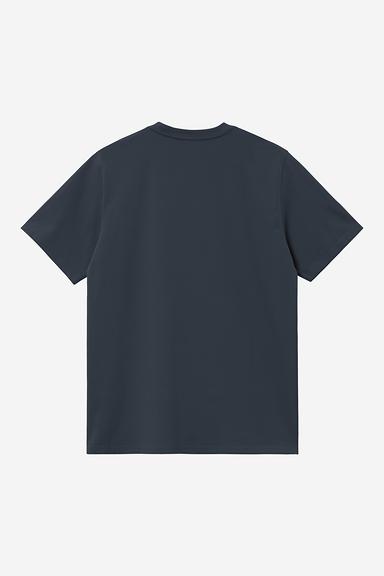 Carhartt WIP American Script Tee - Deep Night