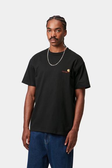 Carhartt WIP American Script Tee - Black