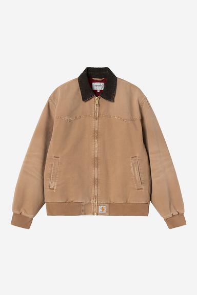 Carhartt WIP OG Santa Fe Jacket - Hamilton Brown/Tobacco/Grindwash