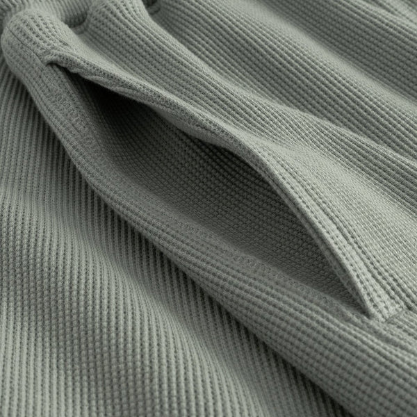 Dedicated Essingen Waffle Shorts - Iceberg Green