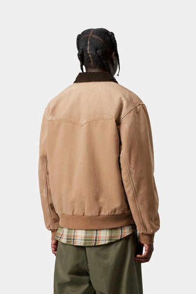Carhartt WIP OG Santa Fe Jacket - Hamilton Brown/Tobacco/Grindwash
