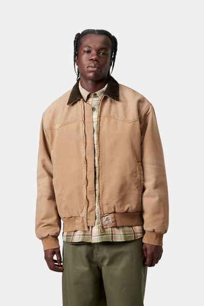 Carhartt WIP OG Santa Fe Jacket - Hamilton Brown/Tobacco/Grindwash