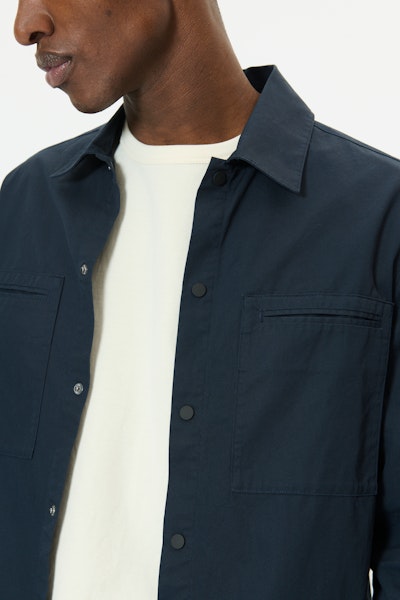 Matinique Masolomon Shirt/Overshirt - Dark Navy
