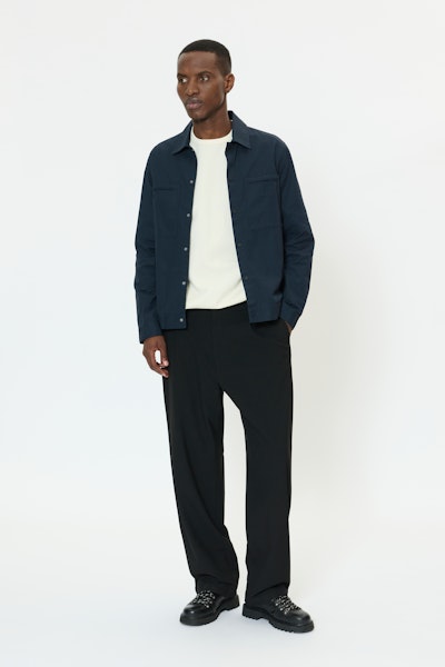 Matinique Masolomon Shirt/Overshirt - Dark Navy