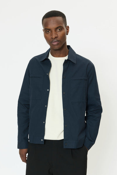 Matinique Masolomon Shirt/Overshirt - Dark Navy