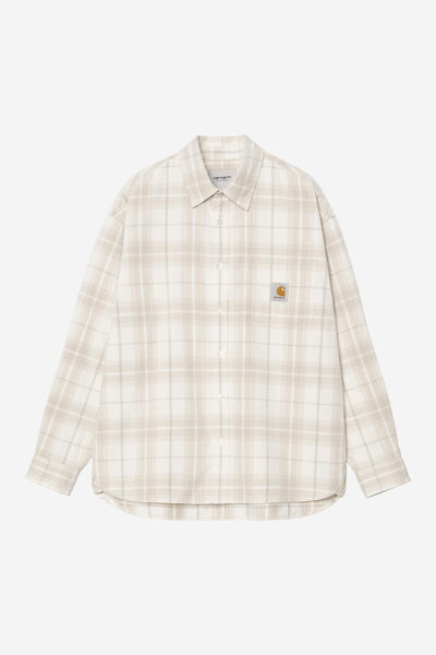 Carhartt WIP Wilber L/S Shirt - Wilbur Check/Natural
