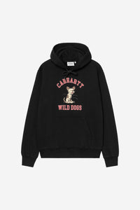 Carhartt WIP Wild Dog Hooded Sweat - Black