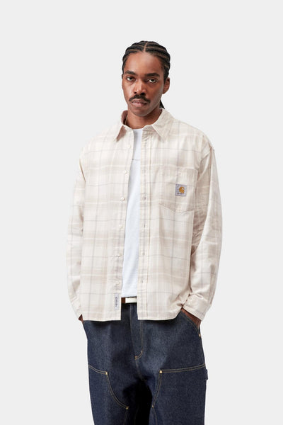 Carhartt WIP Wilber L/S Shirt - Wilbur Check/Natural