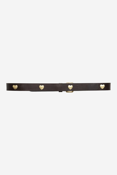 Carhartt WIP Tylor Leather Belt - Tobacco/Gold