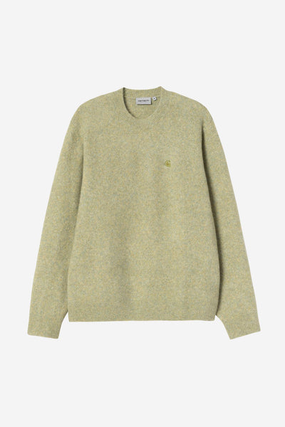 Carhartt WIP Curtis Sweater - Tangled Brass