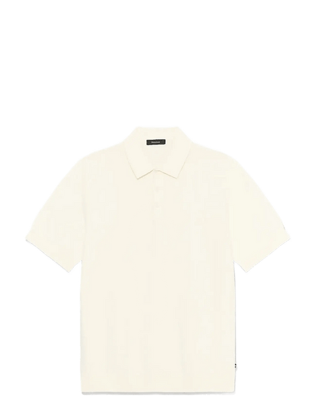 Matinique Mapolo Knitted Polo - Vanilla Ice/Off White