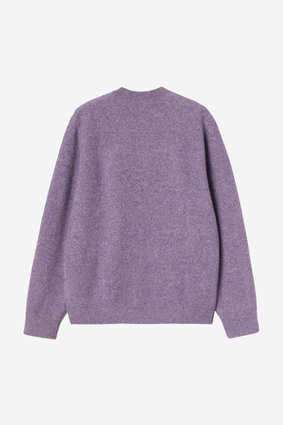 Carhartt WIP Curtis Sweater - Tangled Phlox