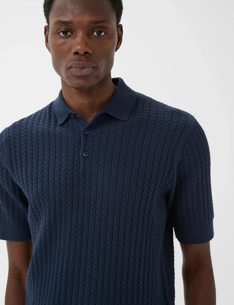 Matinique Mapolo BB Knitted Polo - Dark Navy