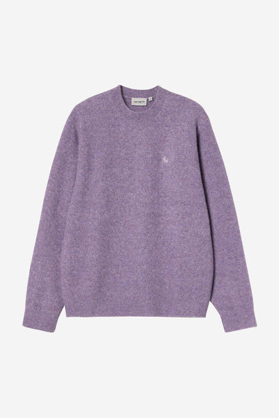 Carhartt WIP Curtis Sweater - Tangled Phlox