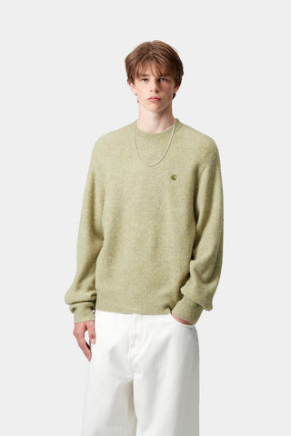 Carhartt WIP Curtis Sweater - Tangled Brass