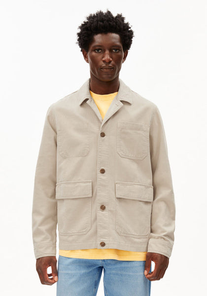 Armed Angels Cotton Linen Jacket - Sandstone