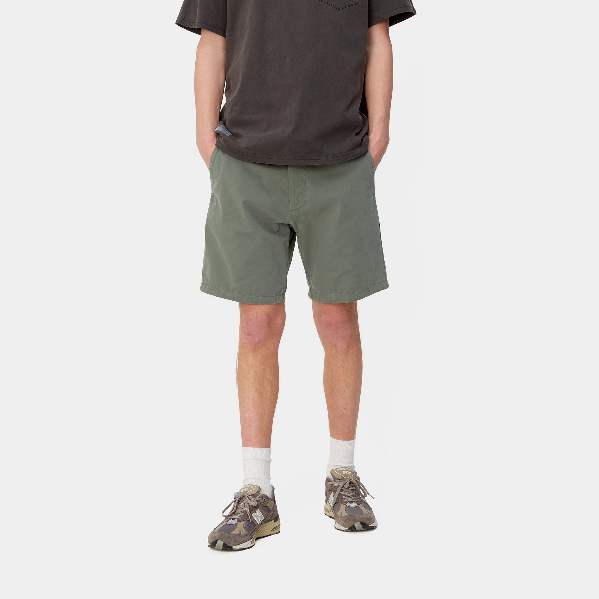 Carhartt  John Short - Park  Garment Dyed