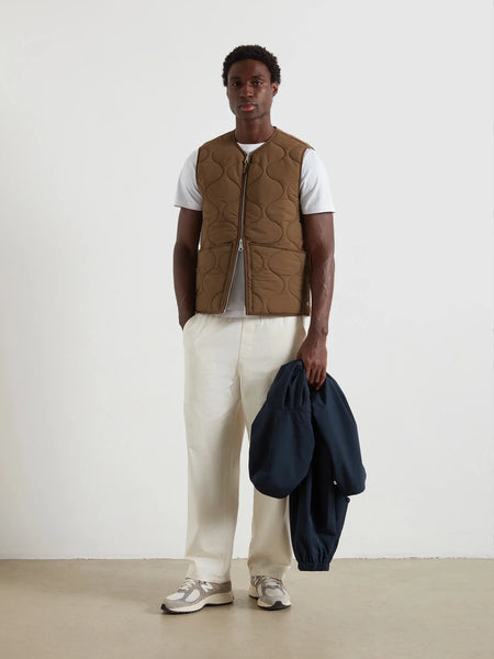 Farah Campbell Vest Gilet - Clove Brown