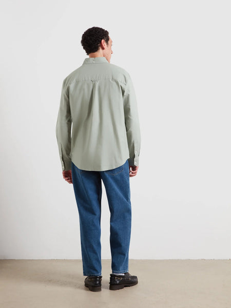 farah Brewer F Tab L/S Shirt - Rosebush Green