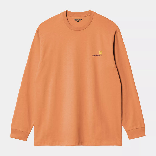 Carhartt American Script L/S Tee - Redhaven