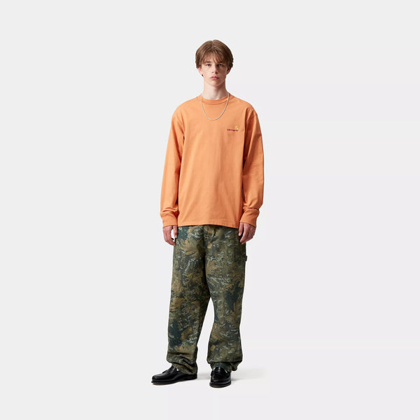 Carhartt American Script L/S Tee - Redhaven