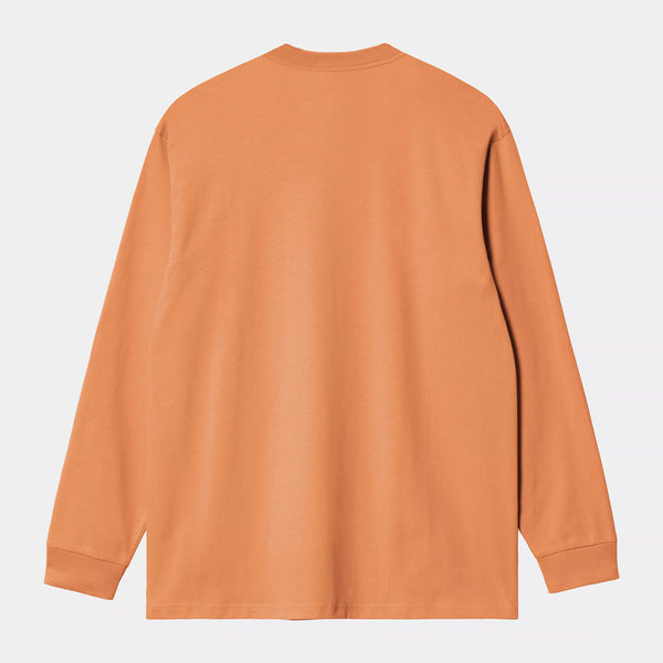 Carhartt American Script L/S Tee - Redhaven