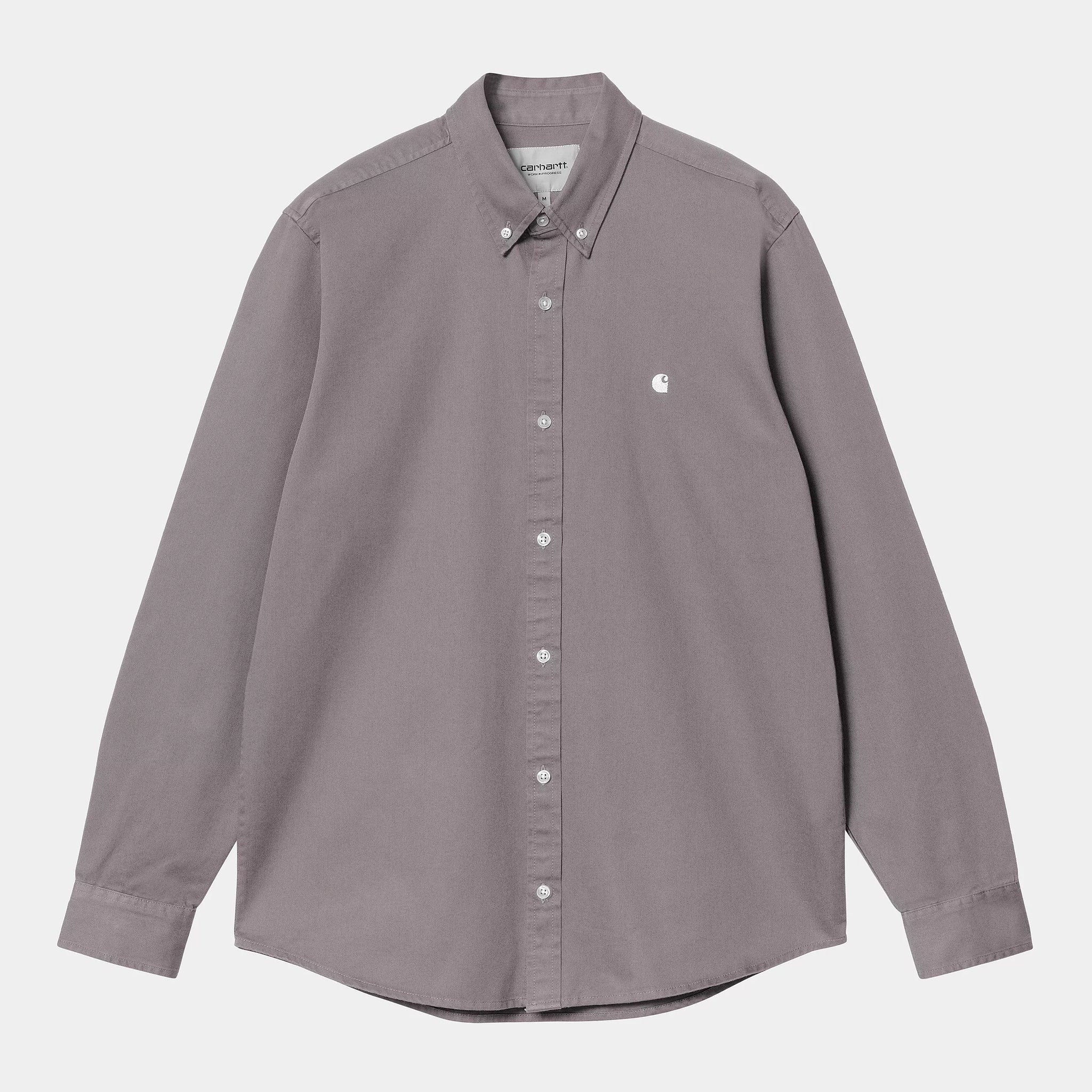 Carhartt L/S Madison Shirt - Yosemite/White