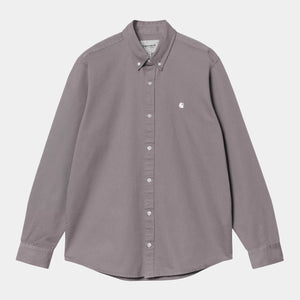 Carhartt L/S Madison Shirt - Yosemite/White