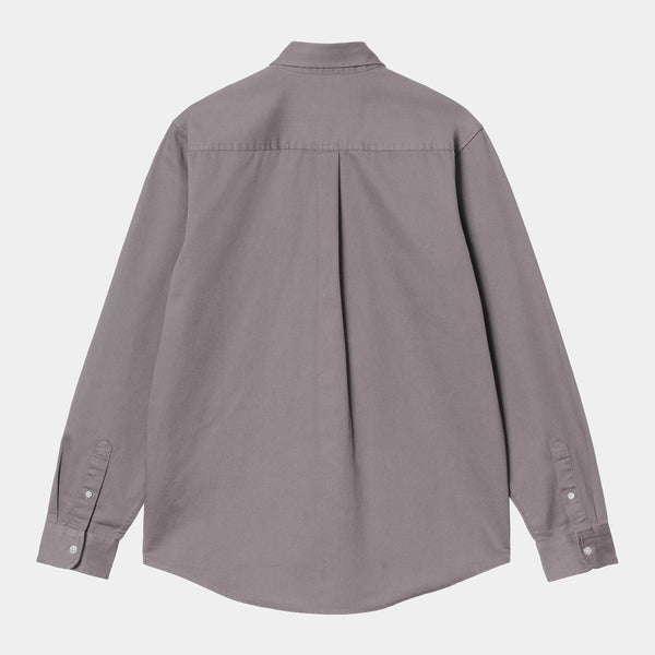 Carhartt L/S Madison Shirt - Yosemite/White