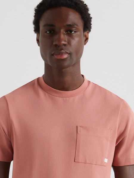 Farah Stacy Pocket Tee - Varsity Pink