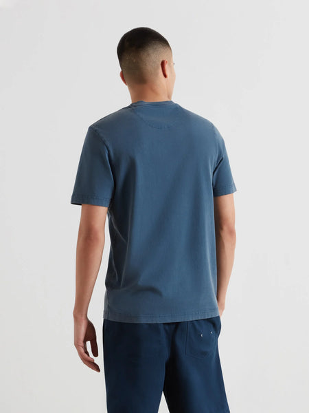 Farah Stacy Pocket Tee  - Aegean Blue