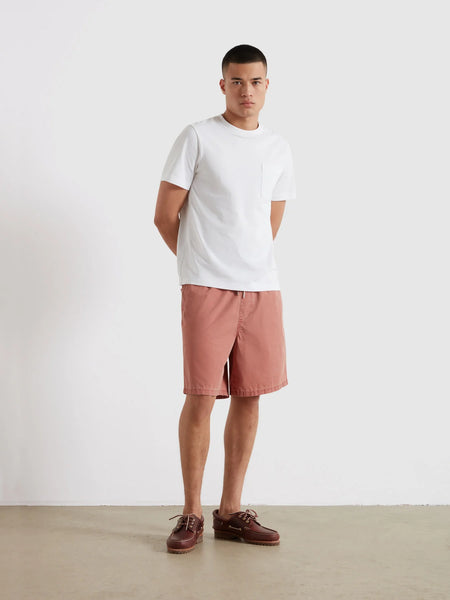 Farah Swinton Frost Shorts - Dusty Red