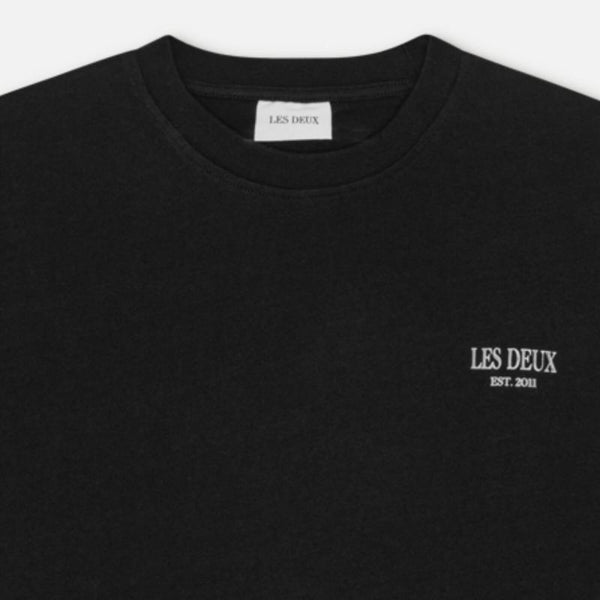 Les Deux Ben Residence Tee - Black