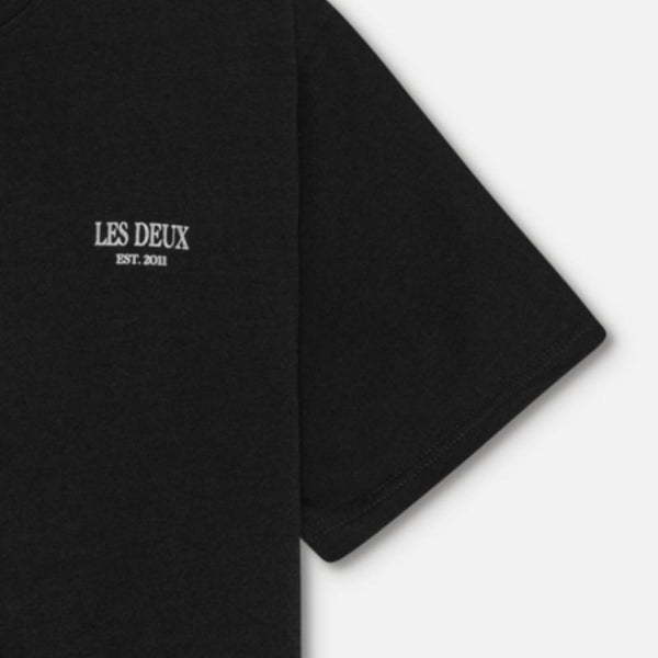 Les Deux Ben Residence Tee - Black