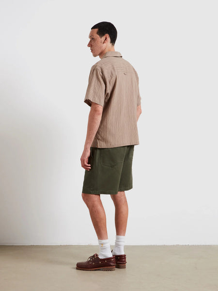 Farah Riley S/S Shirt - Ashen Taupe
