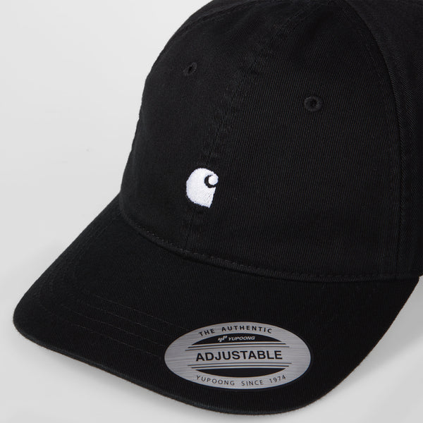 Carhartt Madison  Logo Cap - Black/White