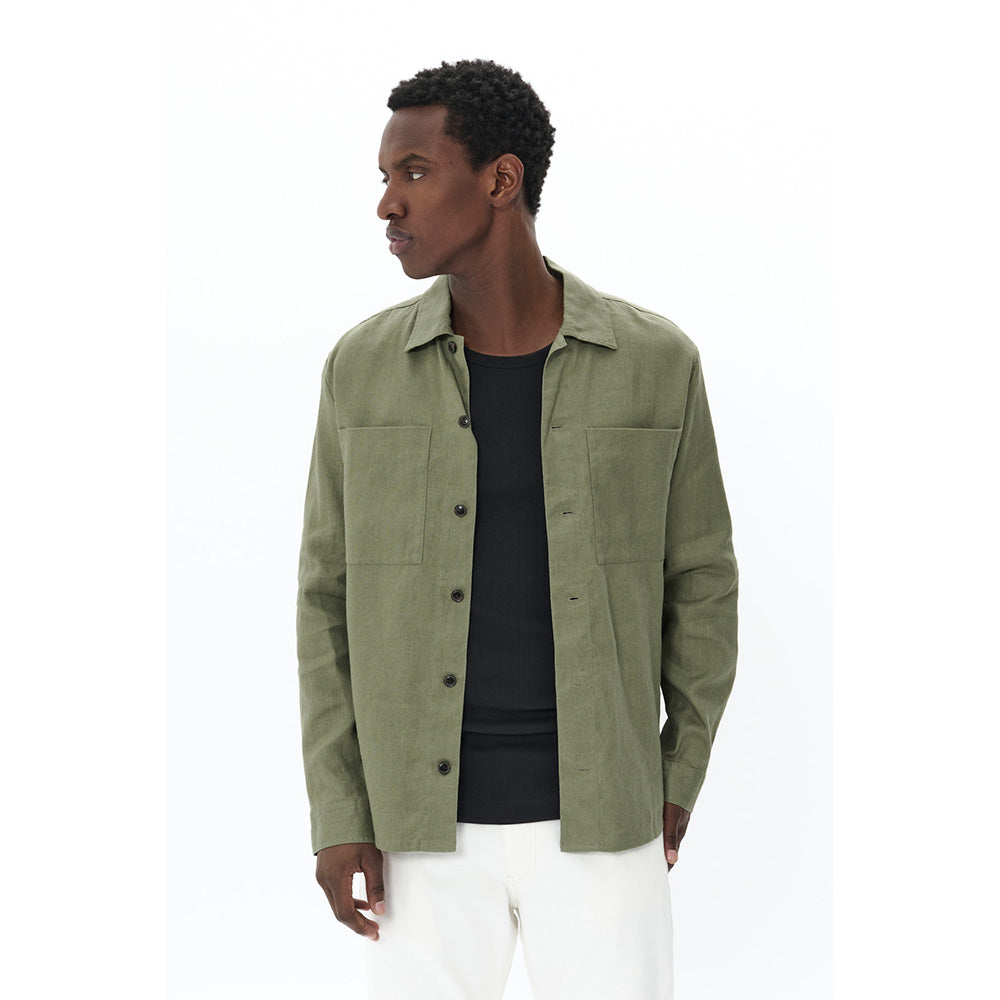 Matinique Mapelton H Overshirt - Light Army