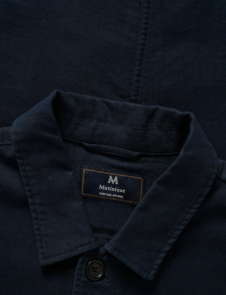 Matinique Maorginal Heritage Overshirt - Dark Navy