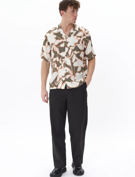 Matinique Maklampo S/S Shirt - Light Army