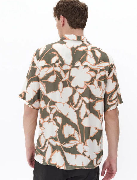 Matinique Maklampo S/S Shirt - Light Army