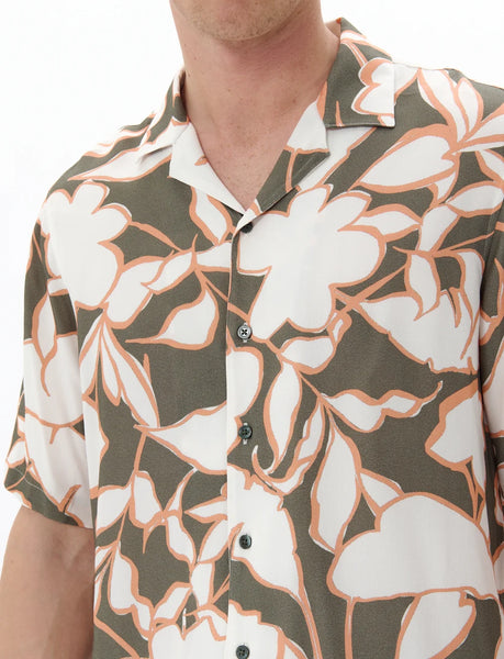 Matinique Maklampo S/S Shirt - Light Army