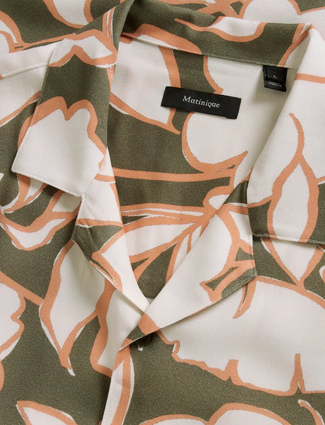 Matinique Maklampo S/S Shirt - Light Army