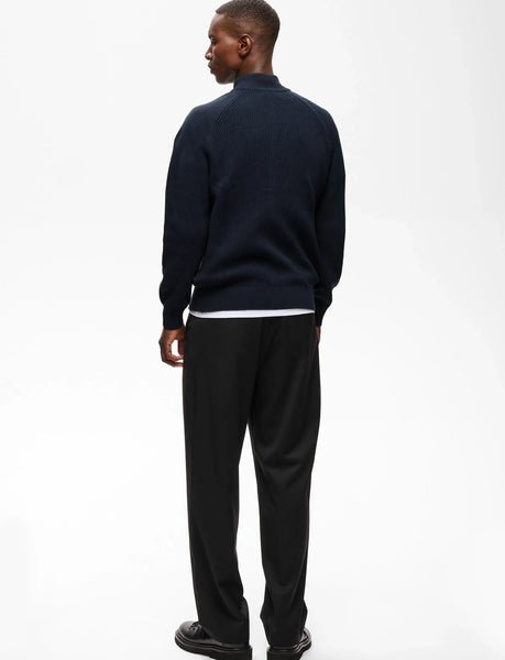 Matinique Hellson Zip Cardigan - True Navy