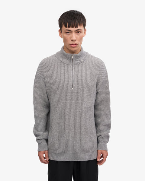Colorful Standard Merino 1/4 Zip - Dusty Olive
