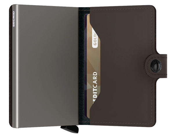 Secrid Miniwallet Matte -  Truffle