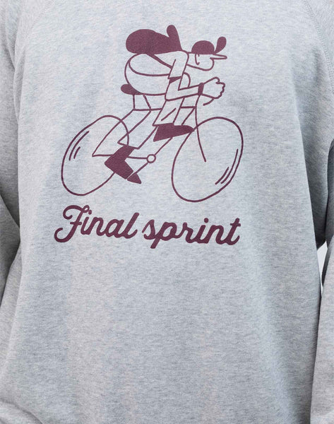 Olow Sprint Sweatshirt - Mottled Grey