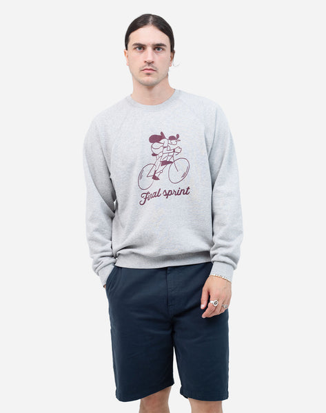 Olow Sprint Sweatshirt - Mottled Grey